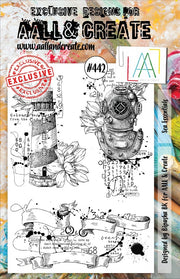 AALL & CREATE STAMP #442 Sea Essentials